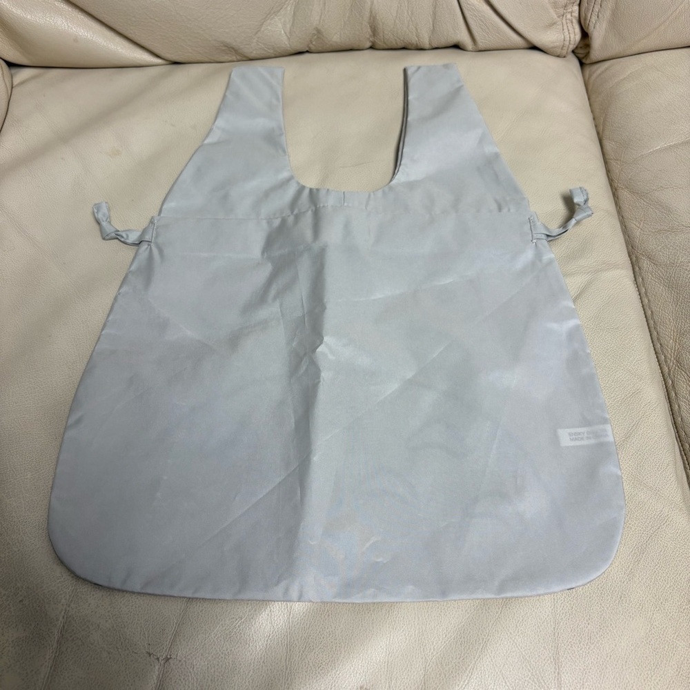 TOTORO Small Gray Drawstring Tote Bag Water Repellent Ensky Studio Ghibli Japan - Picture 2 of 8
